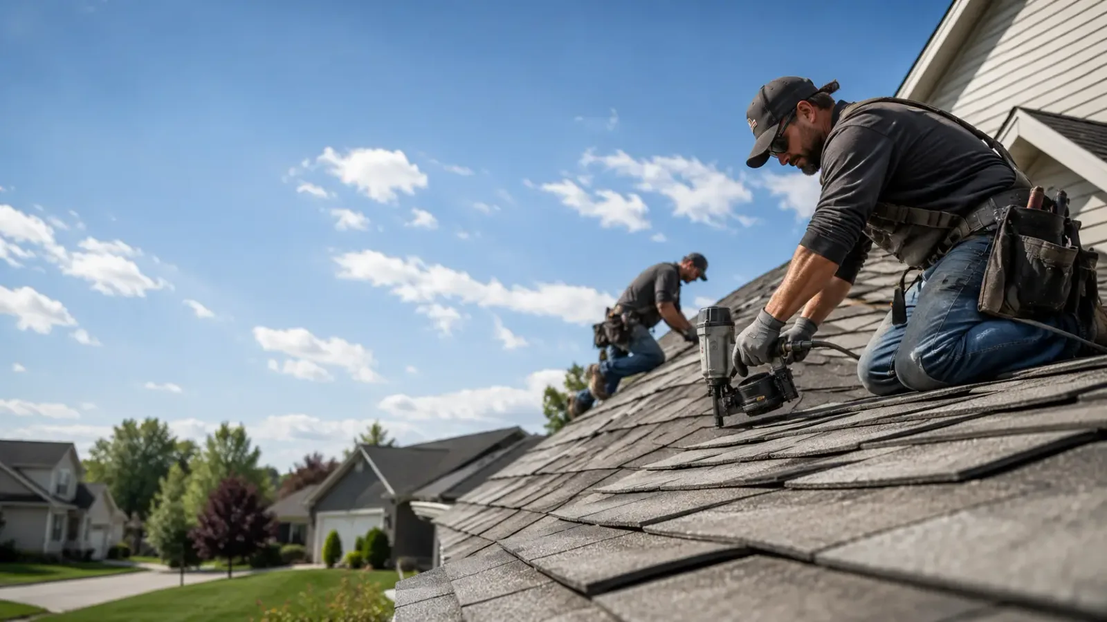 Storm Damage Roof Repair in Buckley, IL near me